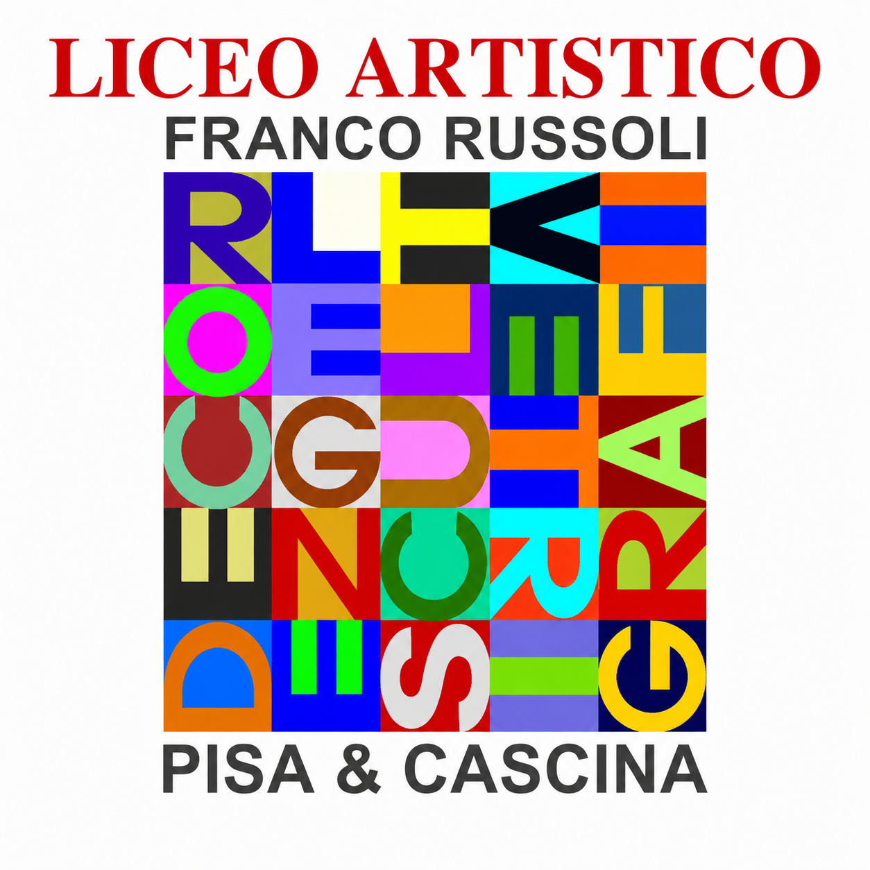 Franco Russoli Art High School logo